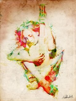 Guitar Lovers Embrace