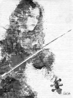 Music In My Soul Black and White